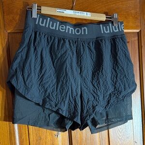 lululemon athletica Black Athletic Shorts